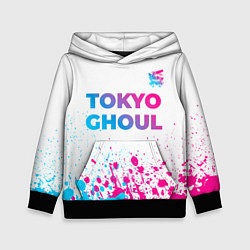 Детская толстовка Tokyo Ghoul neon gradient style: символ сверху