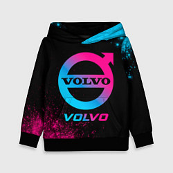 Детская толстовка Volvo - neon gradient