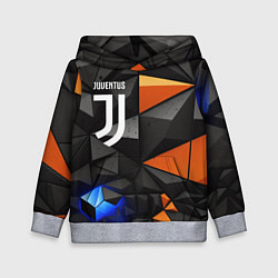 Детская толстовка Juventus orange black style