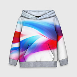 Толстовка-худи детская Футболка Россия, цвет: 3D-меланж