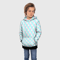 Толстовка-худи детская Клетка из фильма Барби, цвет: 3D-черный — фото 2