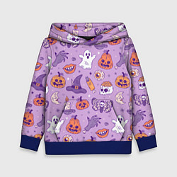 Детская толстовка Halloween pattern арт