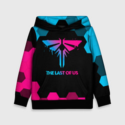 Детская толстовка The Last Of Us - neon gradient