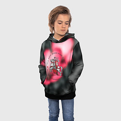 Толстовка-худи детская Беларусь земля свободы, цвет: 3D-черный — фото 2