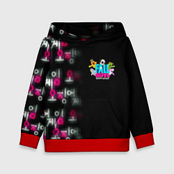 Детская толстовка Игра в кальмара x Fall Guys