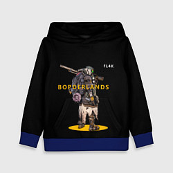 Толстовка-худи детская FL4K borderlands, цвет: 3D-синий