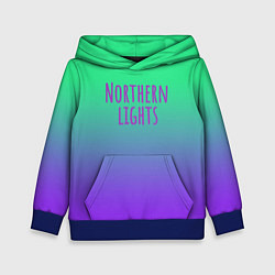 Детская толстовка Northern lights gradient