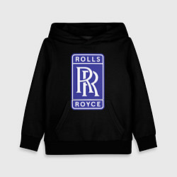 Толстовка-худи детская Rolls Royce, цвет: 3D-черный