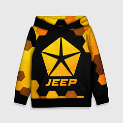 Детская толстовка Jeep - gold gradient