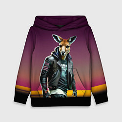 Детская толстовка Cool kangaroo - ai art