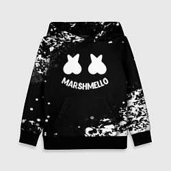 Детская толстовка Marshmello splash