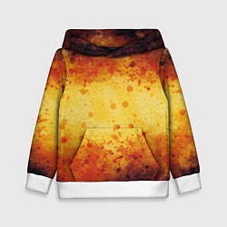 Детская толстовка Абстракция - yellow scales