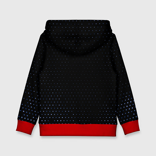 Детская толстовка Звездное небо будущего / 3D-Красный – фото 2