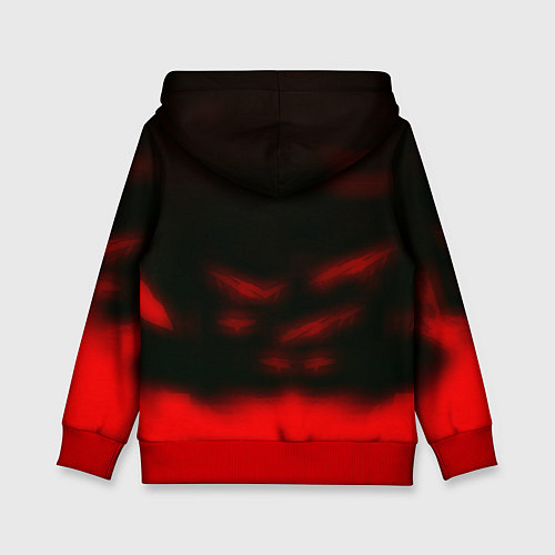 Детская толстовка Rust the game colors / 3D-Красный – фото 2