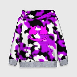 Детская толстовка Marshmello camo