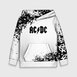 Детская толстовка AC DC anarchy rock