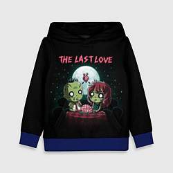 Толстовка-худи детская The last love zombies, цвет: 3D-синий