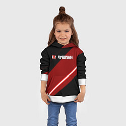 Толстовка-худи детская Слово пацана форма, цвет: 3D-белый — фото 2