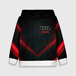 Детская толстовка Audi stripes neon