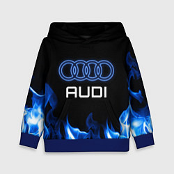 Детская толстовка Audi neon art