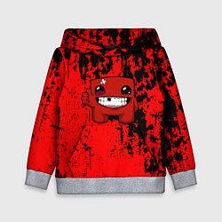 Детская толстовка Super Meat Boy краски
