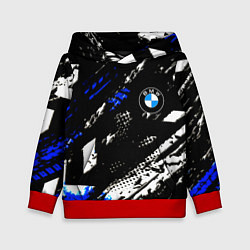 Детская толстовка BMW stripes color auto sport