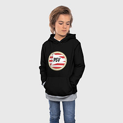 Толстовка-худи детская PSV fc club, цвет: 3D-меланж — фото 2