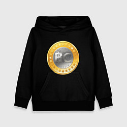 Толстовка-худи детская BTC money, цвет: 3D-черный