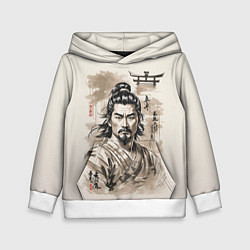 Детская толстовка Vintage samurai