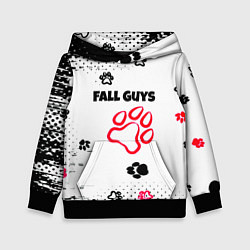 Детская толстовка Fall Guys kids game pattern