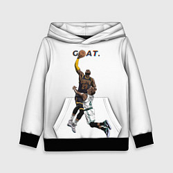 Толстовка-худи детская Goat 23 - LeBron James, цвет: 3D-черный