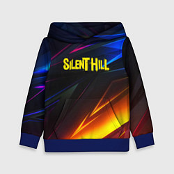 Детская толстовка Silent hill stripes neon