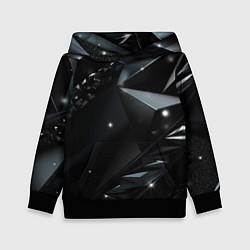 Детская толстовка Black luxury abstract