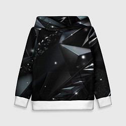 Детская толстовка Black luxury abstract