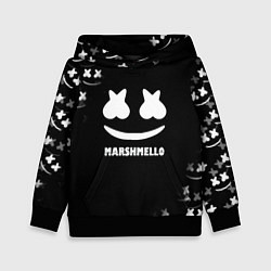 Детская толстовка Marshmello белое лого