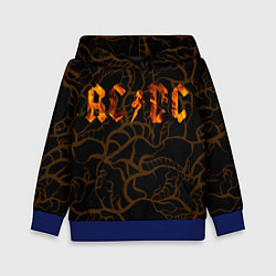 Детская толстовка Acdc back абстракция