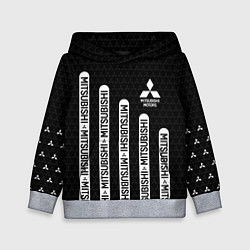 Детская толстовка Mitsubishi - black and white