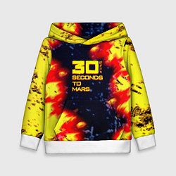 Детская толстовка Thirty Seconds to Mars огненное лого