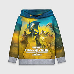 Детская толстовка Helldivers 2: Confrontation