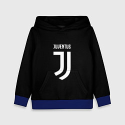 Детская толстовка Juventus sport fc белое лого