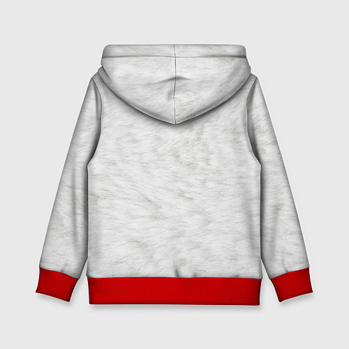 Детская толстовка Овечья шкура / 3D-Красный – фото 2