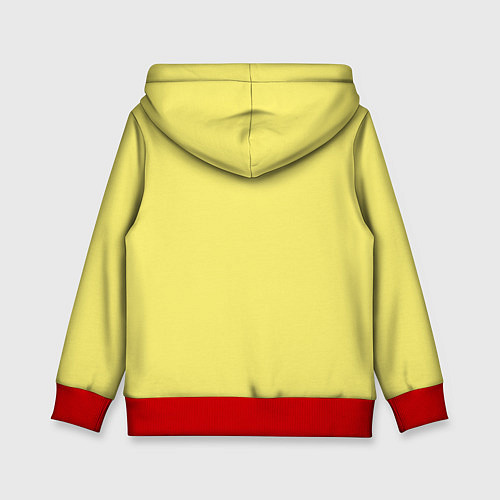 Детская толстовка Kurt Cobain Nirvana / 3D-Красный – фото 2