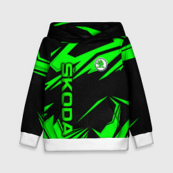 Детская толстовка Skoda - green uniform