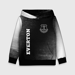 Детская толстовка Everton sport на темном фоне вертикально