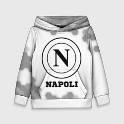 Толстовка-худи детская Napoli sport на светлом фоне, цвет: 3D-белый