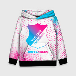 Детская толстовка Hoffenheim neon gradient style