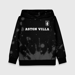 Детская толстовка Aston Villa sport на темном фоне посередине