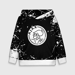 Детская толстовка Аякс краски брызги спорт