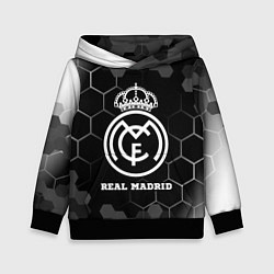 Детская толстовка Real Madrid sport на темном фоне
