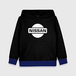 Детская толстовка Nissan logo white